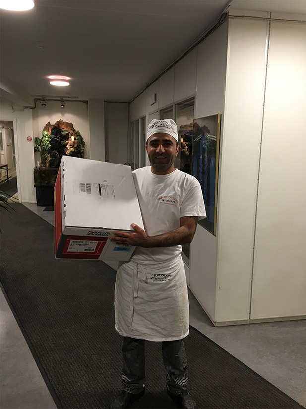 Pizzeria Skälby vinnaren  kaffebryggaren v 44